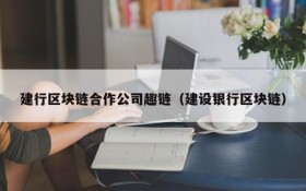 建行区块链合作公司趣链（建设银行区块链）