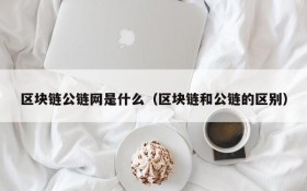 区块链公链网是什么(区块链和公链的区别)