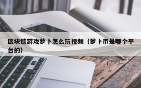 区块链游戏萝卜怎么玩视频（萝卜币是哪个平台的）