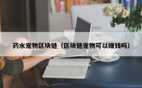 药水宠物区块链(区块链宠物可以赚钱吗)