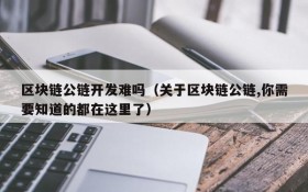 区块链公链开发难吗(关于区块链公链,你需要知道的都在这里了)