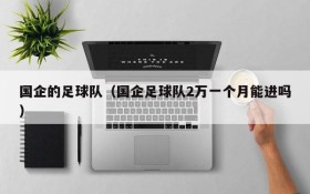 国企的足球队(国企足球队2万一个月能进吗)