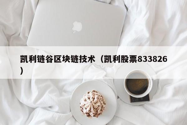 凯利链谷区块链技术（凯利股票833826）