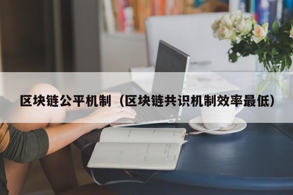 区块链公平机制（区块链共识机制效率最低）