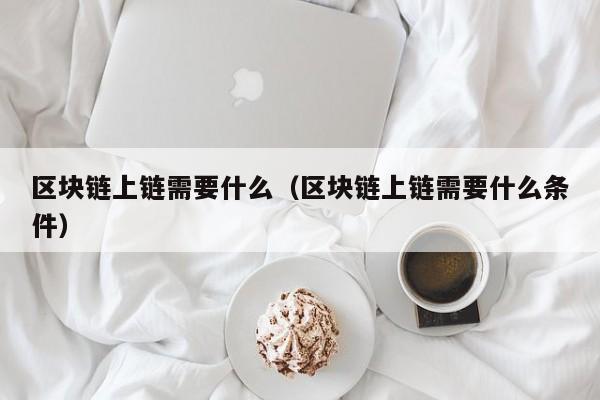 区块链上链需要什么（区块链上链需要什么条件）