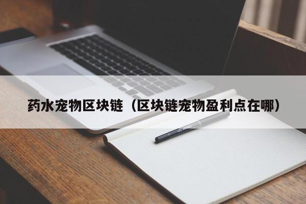 药水宠物区块链（区块链宠物盈利点在哪）
